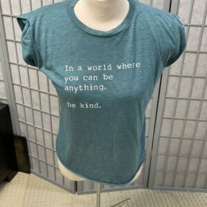 OM & AH - Be Kind Roll T-Shirt. Women’s Size Small.